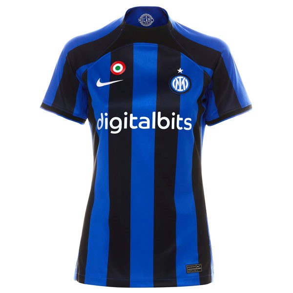 Camiseta Inter De Milán Replica Primera Ropa Mujer 2022/23